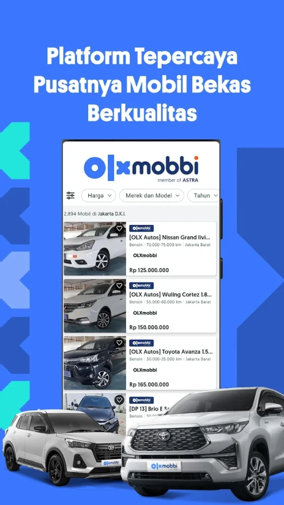 Ragam Pilihan Mobil Bekas Berkualitas di OLX